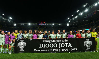 They honored the memory of Diogu. An unexpected defeat in Spain with Portugal