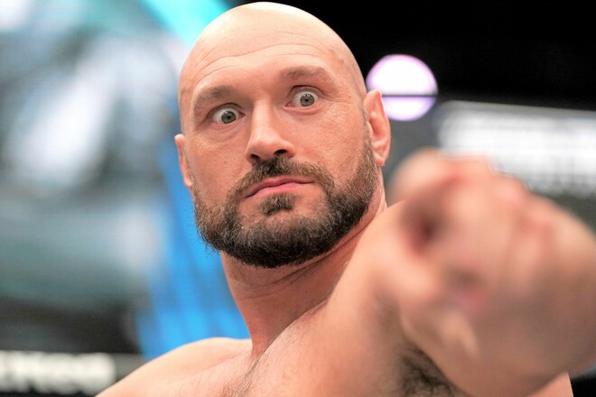 Tyson Fury: “Did you see it? This boxer just dropped Usika ”