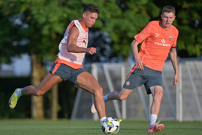 ФОТО. Тренировка Шахтера. Занятие за день до первого спарринга