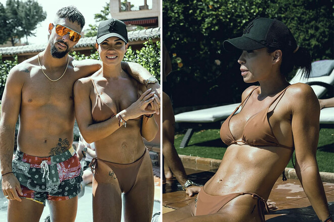 Photo. The wife of ex-football player Dynamo is in fiery form. Outright footage