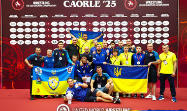 Семь из десяти украинских борцов завоевали медали чемпионата Европы