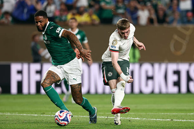 ВІДЕО. Коул Палмер відкрив рахунок для Челсі у матчі КЧС із Палмейрасом