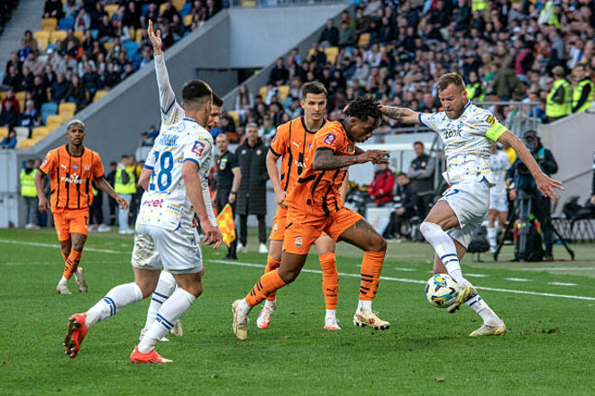 Букмекери оцінили шанси Шахтаря та Динамо напередодні фіналу Кубка України