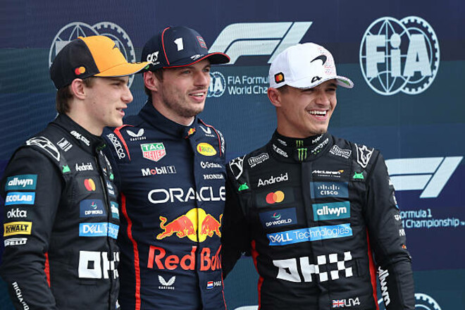 Счет между напарниками после квалификации Гран-при Великобритании