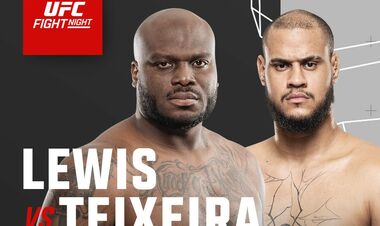 Бой непобежденного бразильца возглавит турнир UFC в американском Нэшвилле