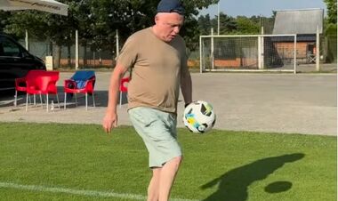 ВИДЕО. Это просто Бразилия. Игорь Суркис показал мастер-класс на тренировке