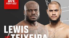 Бой непобежденного бразильца возглавит турнир UFC в американском Нэшвилле