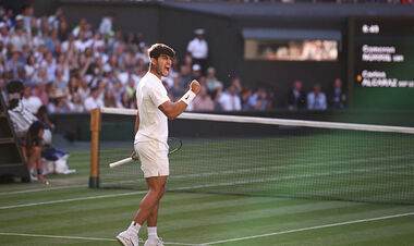 Alaras Masasal British and Swar in the third Polufin of Wimbledon Podgill