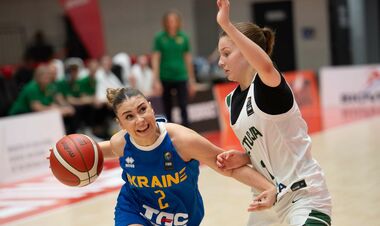 Женская сборная Украины U-18 по баскетболу уступила хозяйкам ЧЕ