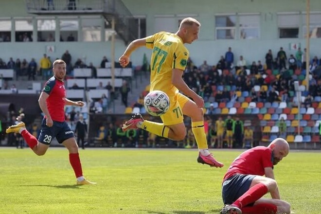 Пробій і тернопільська Нива проводять контрольний матч. Стартові склади