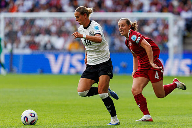 Жіночий ЧЄ-2025. Німеччина обіграла Данію та лідирує з двома перемогами