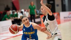 Женская сборная Украины U-18 по баскетболу уступила хозяйкам ЧЕ