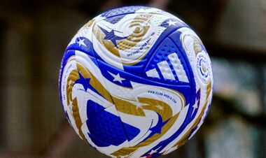 Photo. The official semifinals ball and the finals of the club World Cup 2025