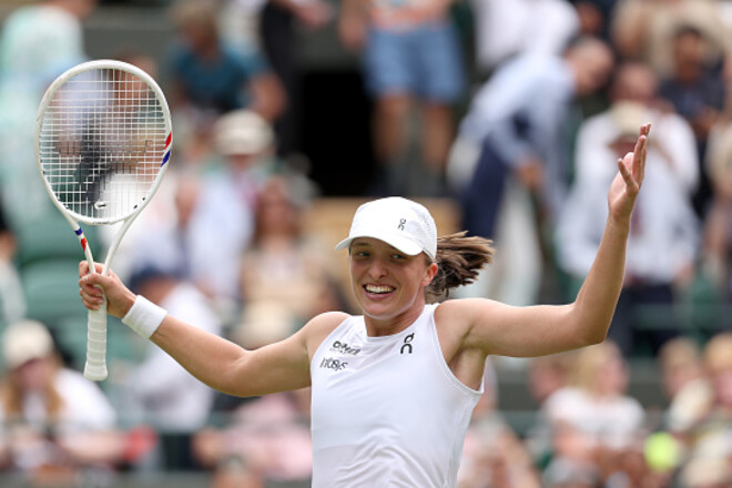 Свьонтек розібралася з росіянкою і вперше вийшла до півфіналу Вімблдона