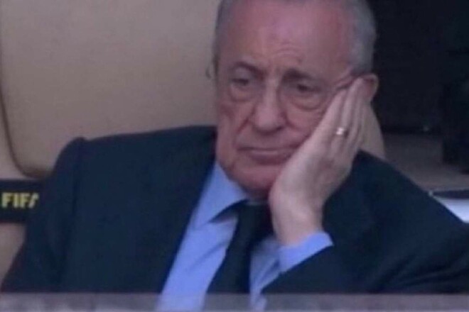 ФОТО. Лицо и эмоции Флорентино Переса после третьего гола ПСЖ