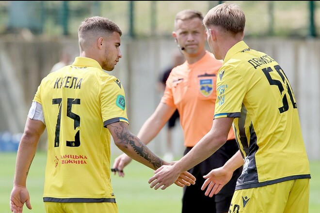 Рух проводить контрольний матч з Епіцентром. Стартові склади