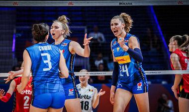 Без сенсацій у волейболі. Італія переграла чемпіонів світу в трьох сетах