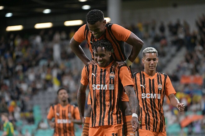 ФОТО. Бразильцы поймали кураж. Шахтер разгромил финский Ильвес в ЛЕ