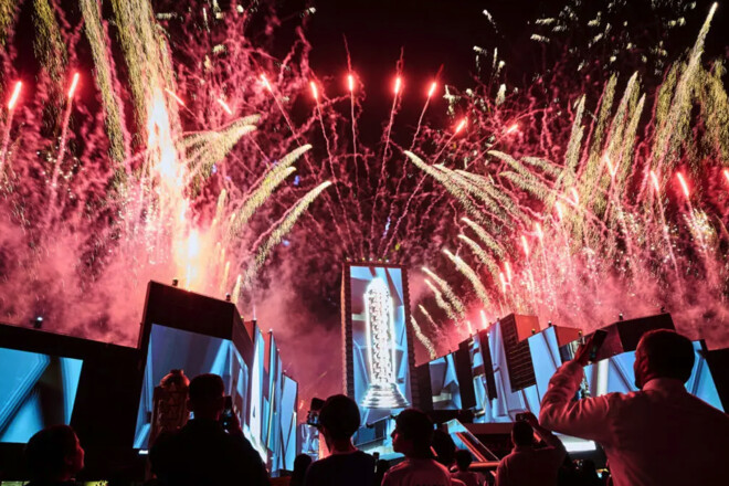 Церемонія відкриття Esports World Cup. Post Malone, дрони та фаєр-шоу