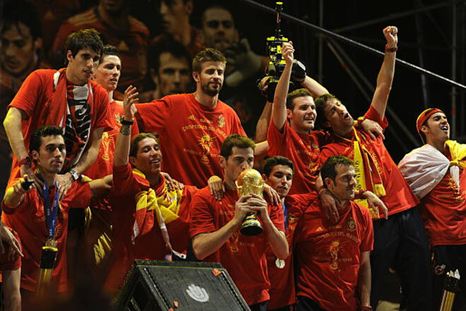 Ровно 15 лет назад сборная Испании стала чемпионом мира