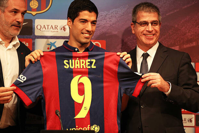 Рівно 11 років тому Суарес офіційно став гравцем Барселони