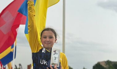 Украинка завоевала бронзу на чемпионате Европы по велоспорту ВМХ