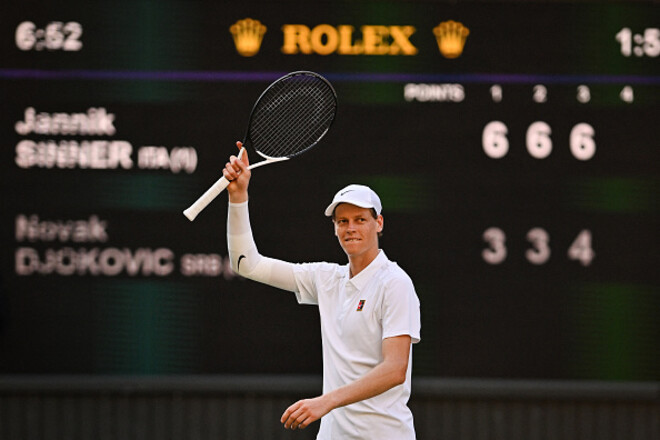 Jannik Sinner - Novak Dzokovich. The seven -time champion flew. Video review