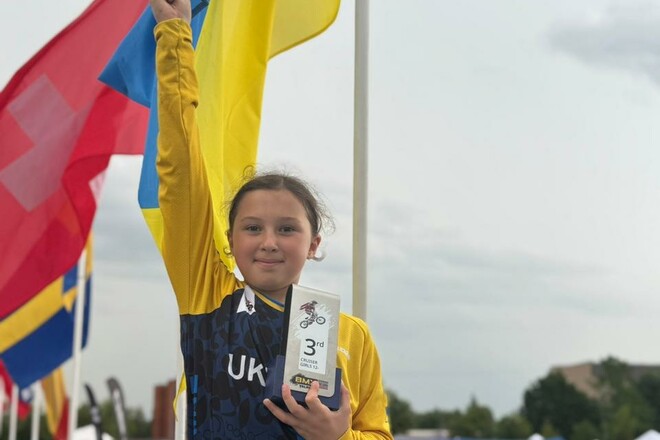 Українка виборола бронзу на чемпіонаті Європи з велоспорту ВМХ