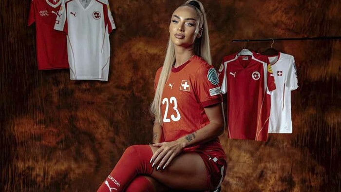 ФОТО. Самая сексуальная футболистка мира – счастливая, как никогда