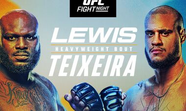 UFC в Нэшвилле. Деррик Льюис – Таллисон Тейшейра. Смотреть онлайн LIVE