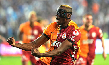 Photo. Victor Osimhen's incredible jump in the Turkish Cup finals
