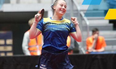 Вероніка Матюніна взяла срібло та бронзу на ЧЄ U-21 з настільного тенісу