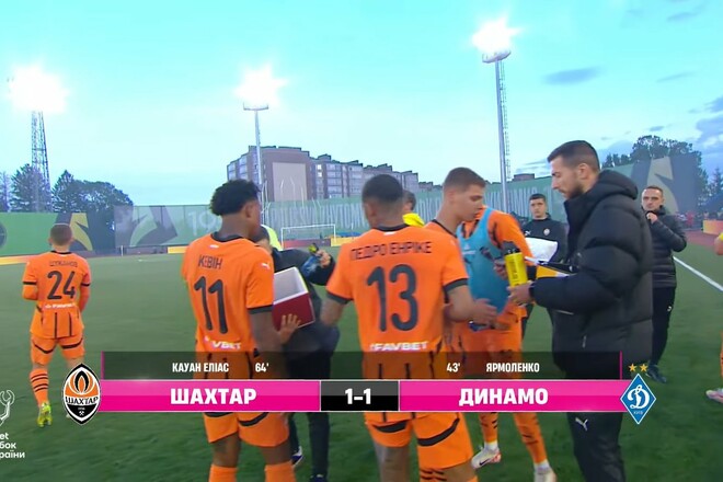 Дополнительное время. Финал между Шахтером и Динамо перешел в овертаймы