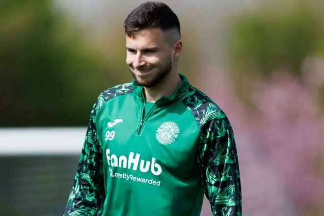 Українець Кухаревич забив гол за Хіберніан у чемпіонаті Шотландії