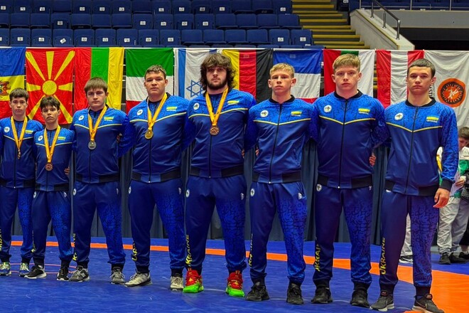 Збірна України U-17 з греко-римської боротьби взяла 12 медалей у Бухаресті