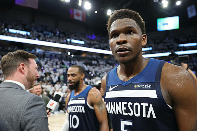 Игрок Миннесоты набрал свое тысячное очко в плей-офф НБА