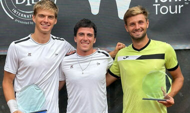 Овчаренко провел финальный матч в парном разряде 25-тысячника в Германии