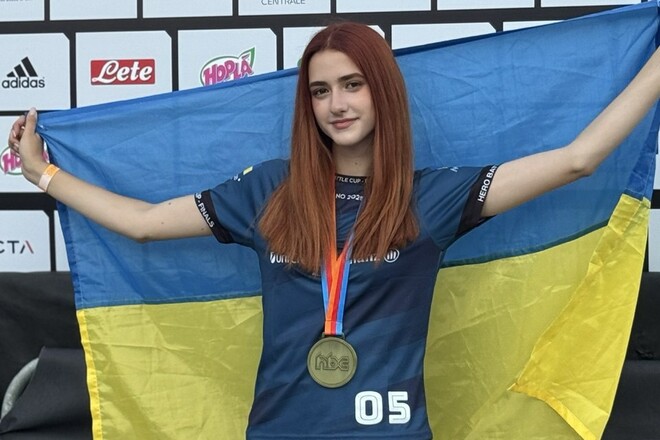 Украинцы взяли медали на этапе Кубка мира по фристайлу на роликовых коньках