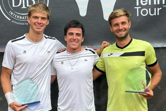 Овчаренко провел финальный матч в парном разряде 25-тысячника в Германии