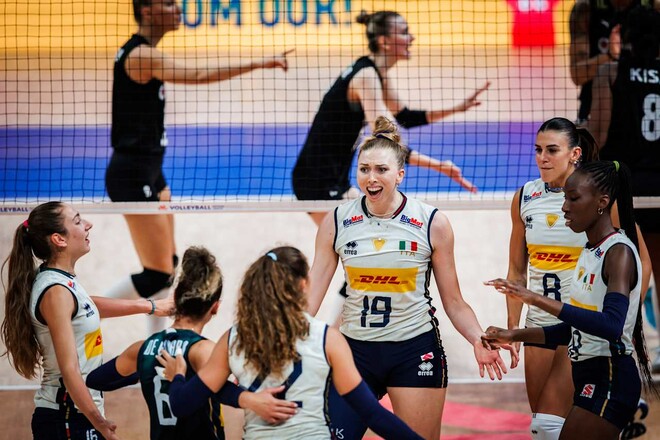 Лига наций. Италия разбила чемпионов Европы и продолжила победную серию