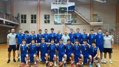 Мужская сборная Украины U-16 по баскетболу начала тренировочные сборы
