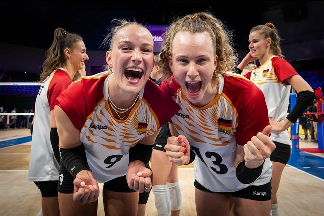 Германия завершила 3-ю неделю Лиги наций по волейболу уверенной победой