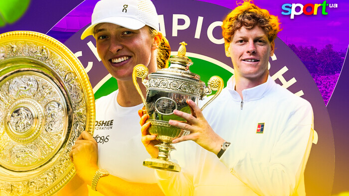 Синнер и Свентек – новые триумфаторы Уимблдонского турнира