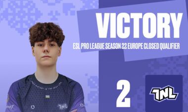 Украинцы из TNL одержали первую победу в квалификации к ESL Pro League