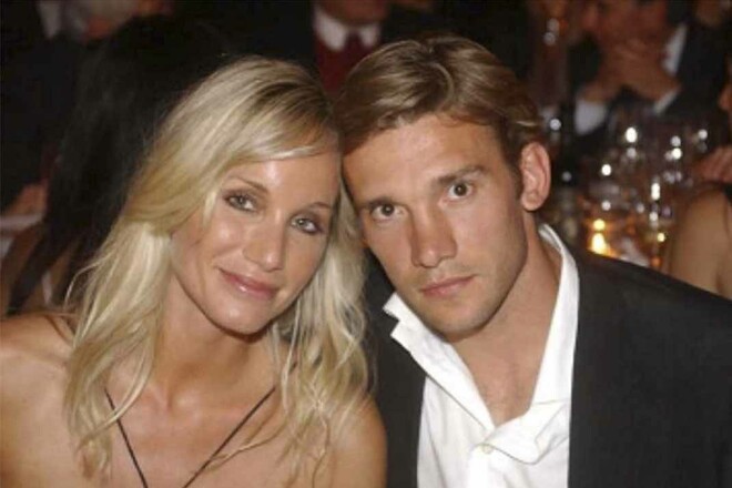 Photo. As Andrey Shevchenko celebrated the wedding anniversary. Cute moment