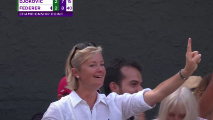 Ровно 6 лет назад Федерер не реализовал двойной матчбол в финале Уимблдона