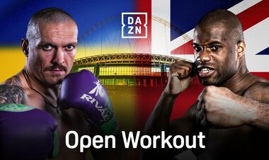 Олександр Усик – Даніель Дюбуа. Відкрите тренування. Дивитися онлайн LIVE