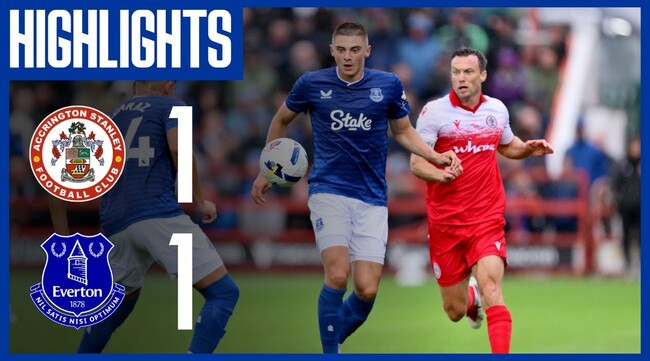 Аккрінгтон Стенлі – Евертон – 1:1. Один тайм для Миколенка. Відео голів