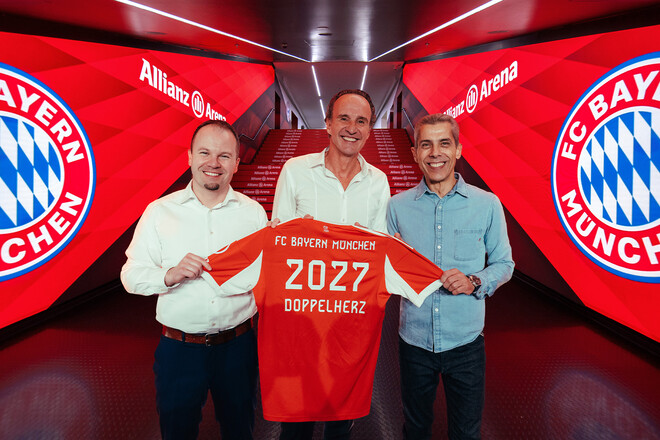 Доппельгерц стал официальным партнером ФК Бавария