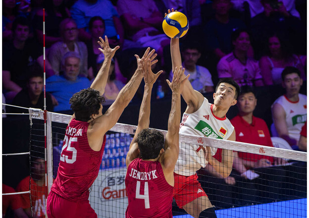 Китай – Франція. Ліга націй з волейболу. Дивитися онлайн. LIVE трансляція